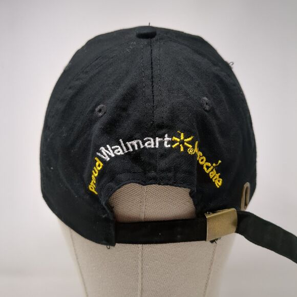 Walmart Slideback Hat Black OSFA Adjustable Embroidered Superior Uniform Group - Picture 5 of 8